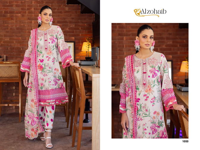 Girl Glam By Alzohaib Cotton Embroidery Patches Pakistani Suits Wholesalers In Delhi
